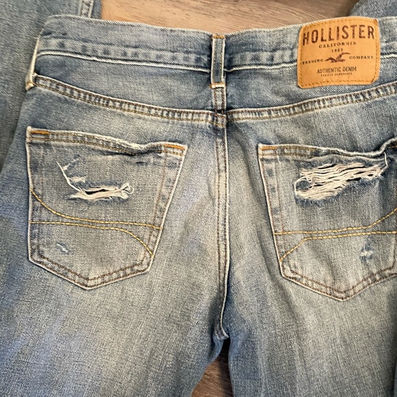Hollister jeans 30x32 comfy distressed button fly - Picture 4 of 4
